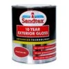 Sandtex Front Door Gloss Paint, 750ml, Pillar Box Red -Sandtex Store 124057 l