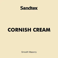 Sandtex Ultra Smooth Masonry Paint - Cornish Cream - 150ml -Sandtex Store 12804324 2004870269630645