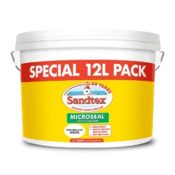 Sandtex® Ultra Smooth Masonry Paint Pure Brilliant White - 12L -Sandtex Store 12804843 1134870267897089