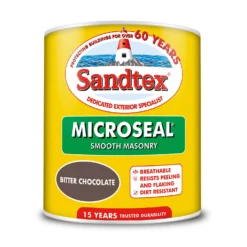 Sandtex® Ultra Smooth Masonry Paint Bitter Chocolate - 1L -Sandtex Store 12807368 3614871561497143