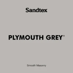 Sandtex Ultra Smooth Masonry Paint - Plymouth Grey - 150ml -Sandtex Store 12808268 1064871499312978