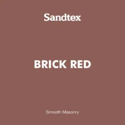 Sandtex® Ultra Smooth Masonry Paint Brick Red - 5L -Sandtex Store 12809369 1344871497485627