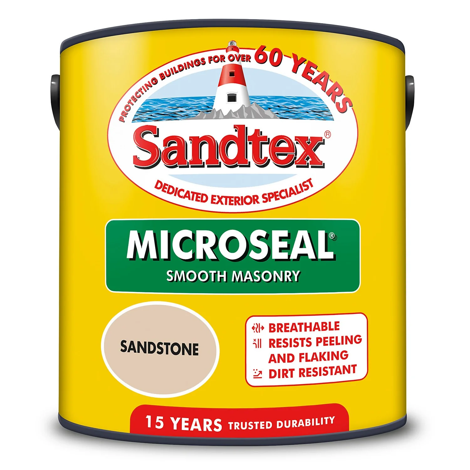 Sandtex® Ultra Smooth Masonry Paint Sandstone - 2.5L 10 Sandtex® Ultra Smooth Masonry Paint Sandstone - 2.5L - Image 8
