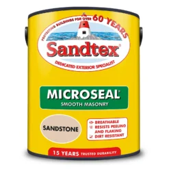 Sandtex® Ultra Smooth Masonry Paint Sandstone - 5L -Sandtex Store 12809735 1384871560234734
