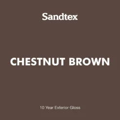Sandtex® Exterior 10 Year Gloss Paint Chestnut Brown - 2.5L 17 Sandtex® Exterior 10 Year Gloss Paint Chestnut Brown - 2.5L -Sandtex Store 12809793 1974871561443998