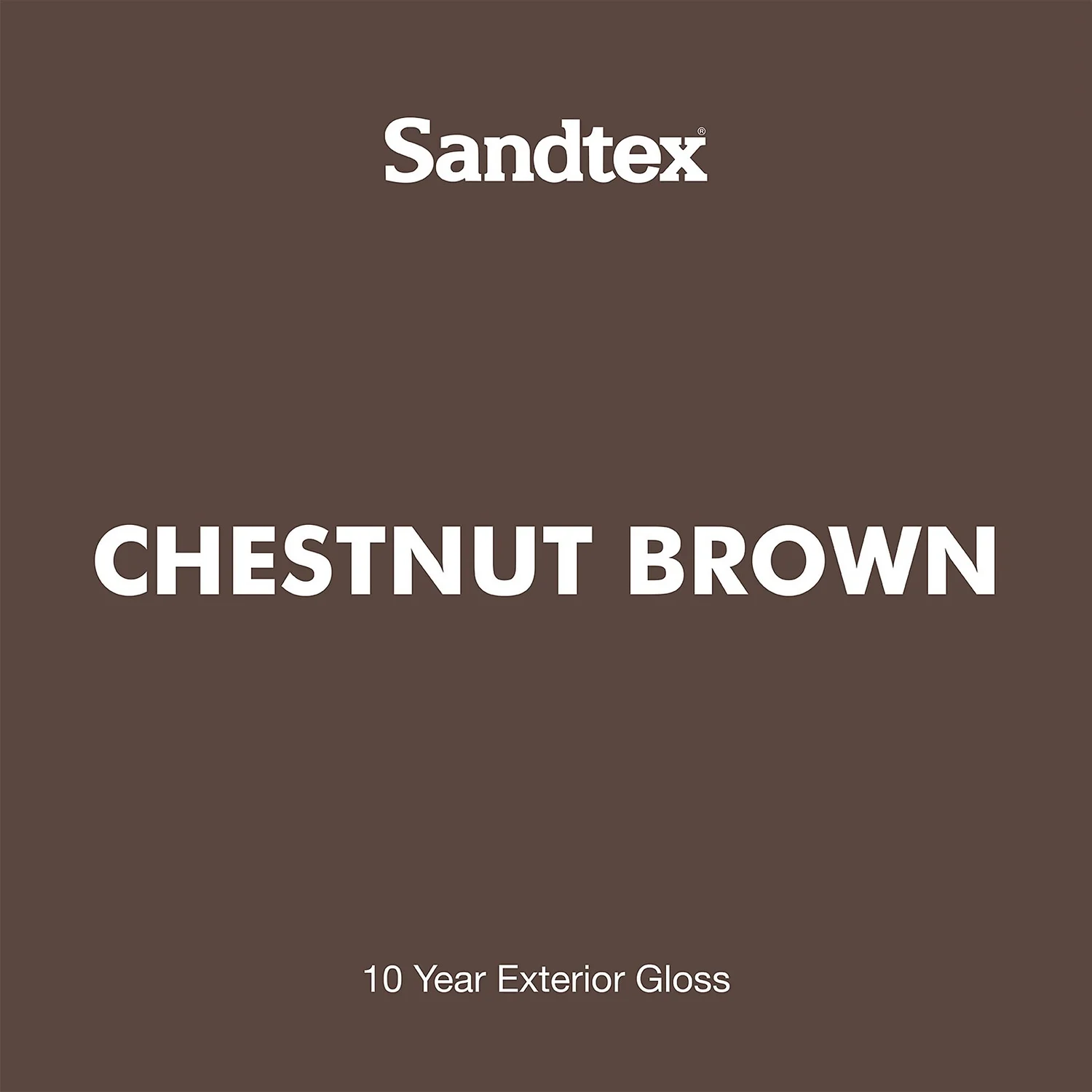 Sandtex® Exterior 10 Year Gloss Paint Chestnut Brown - 2.5L 10 Sandtex® Exterior 10 Year Gloss Paint Chestnut Brown - 2.5L - Image 8