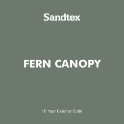 Sandtex® Exterior 10 Year Satin Paint Fern Canopy - 750ml -Sandtex Store 12809801 1984871561462016