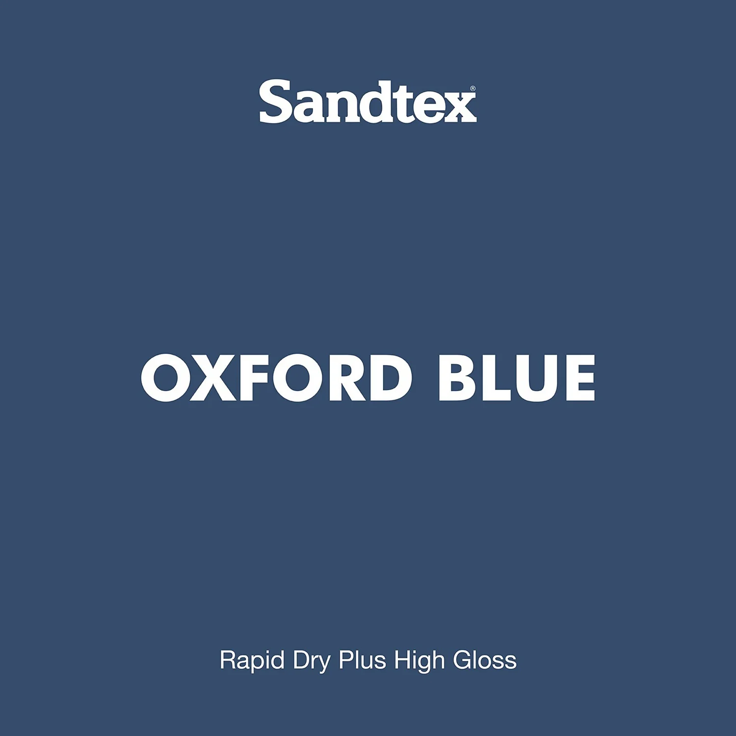 Sandtex® Rapid Dry Gloss Paint Oxford Blue - 750ml 10 Sandtex® Rapid Dry Gloss Paint Oxford Blue - 750ml - Image 8