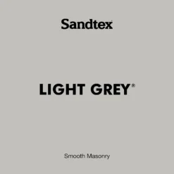 Sandtex Ultra Smooth Masonry Paint - Light Grey - 150ml -Sandtex Store 12813514 1834871567388390