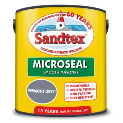 Sandtex® Ultra Smooth Masonry Paint Vermont Grey - 2.5L 19 Sandtex® Ultra Smooth Masonry Paint Vermont Grey - 2.5L -Sandtex Store 12813518 4274871566680804
