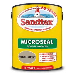 Sandtex® Ultra Smooth Masonry Paint French Grey - 5L -Sandtex Store 12813522 1994871812664931