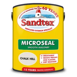 Sandtex® Ultra Smooth Masonry Paint Chalk Hill - 5L -Sandtex Store 12837448 1404872084595293