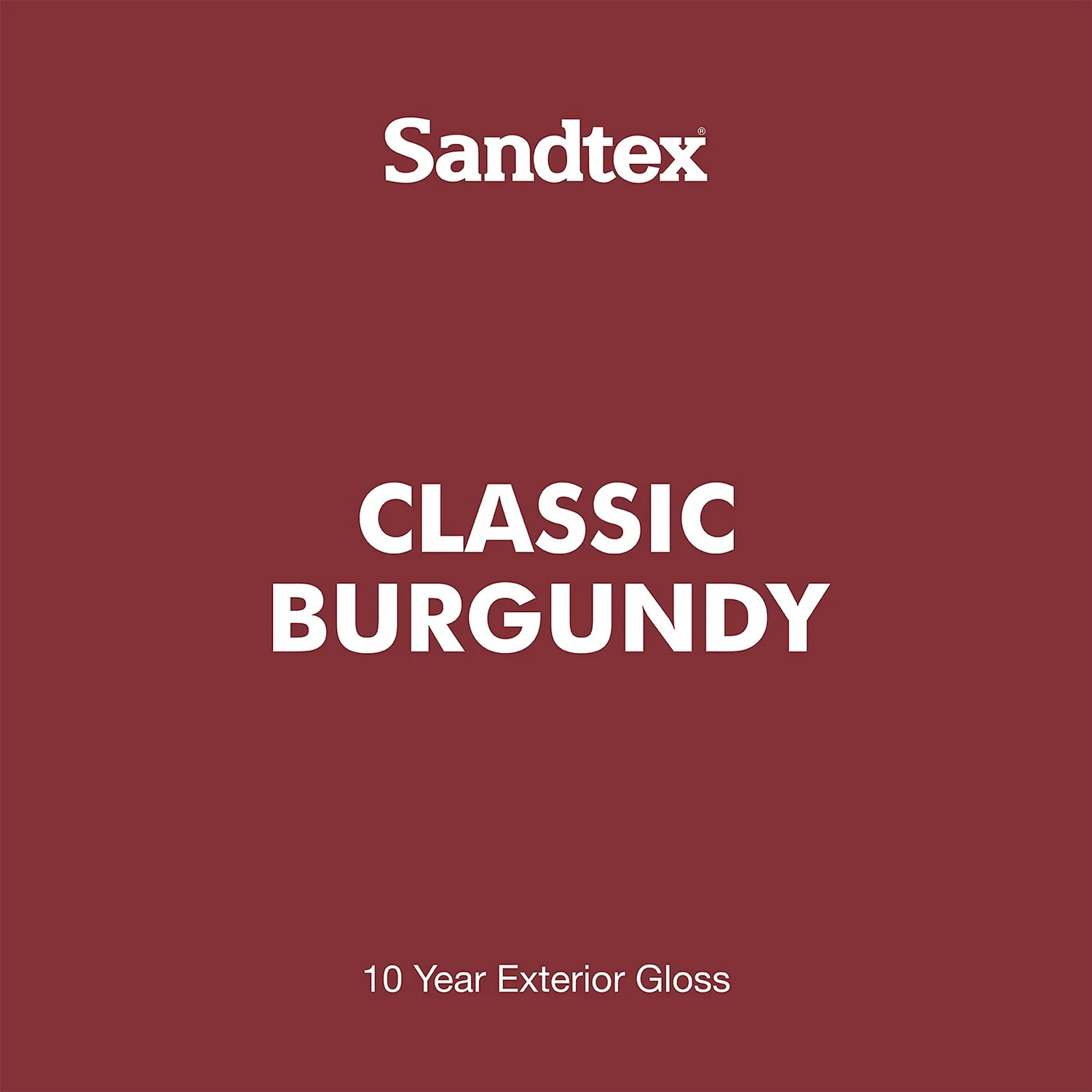 Sandtex® Exterior 10 Year Gloss Paint Classic Burgundy - 750ml 10 Sandtex® Exterior 10 Year Gloss Paint Classic Burgundy - 750ml - Image 8