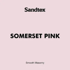 Sandtex Ultra Smooth Masonry Paint Somerset Pink - Tester -Sandtex Store 12886750 7594855752776601