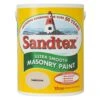 Sandtex Smooth Masonry Paint, 5L, Sandstone -Sandtex Store 619115 l