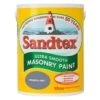 Sandtex Smooth Masonry Paint, 5L, Vermont Grey -Sandtex Store 758566 l