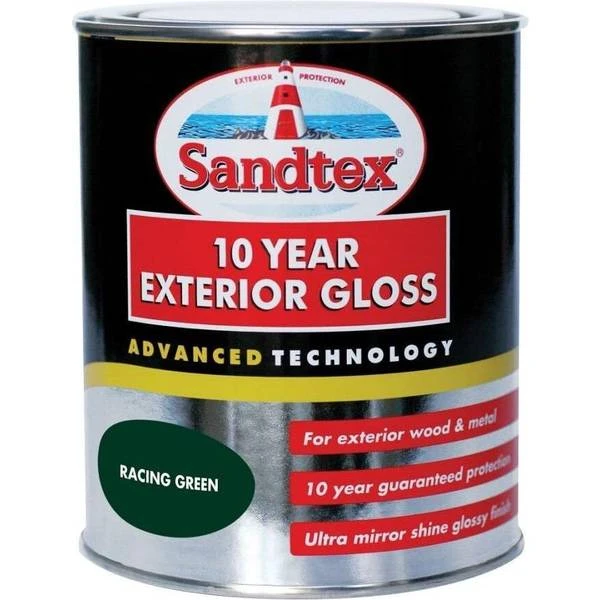 Sandtex 10 Year Exterior Gloss Racing Green 3 Sandtex 10 Year Exterior Gloss Racing Green