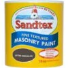 Sandtex Fine Textured Masonry Concrete Paint Bitter Chocolate 5L -Sandtex Store Sandtex Fine Textured Masonry Concrete Paint Bitter Chocolate 5L