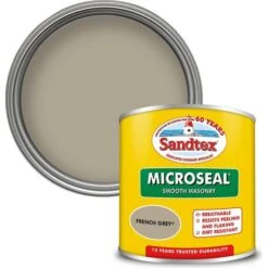 Sandtex Microseal Ultra Smooth Weatherproof Masonry Year Grey