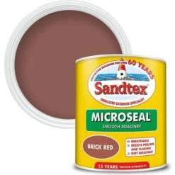 Sandtex Ultra Smooth Masonry Paint Brick Red