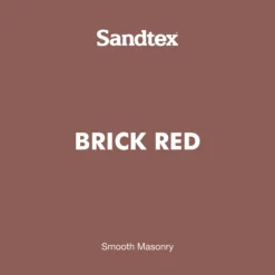 Sandtex Brick Red Masonry Paint, 5L -Sandtex Store sandtex brick red masonry paint 5l5010131460814 01t bq