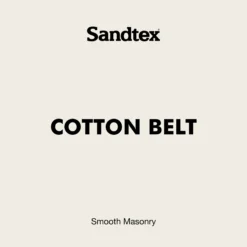 Sandtex Cotton Belt Matt Masonry Paint, 5L Tub -Sandtex Store sandtex cotton belt matt masonry paint 5l tub5010131550300 01t bq