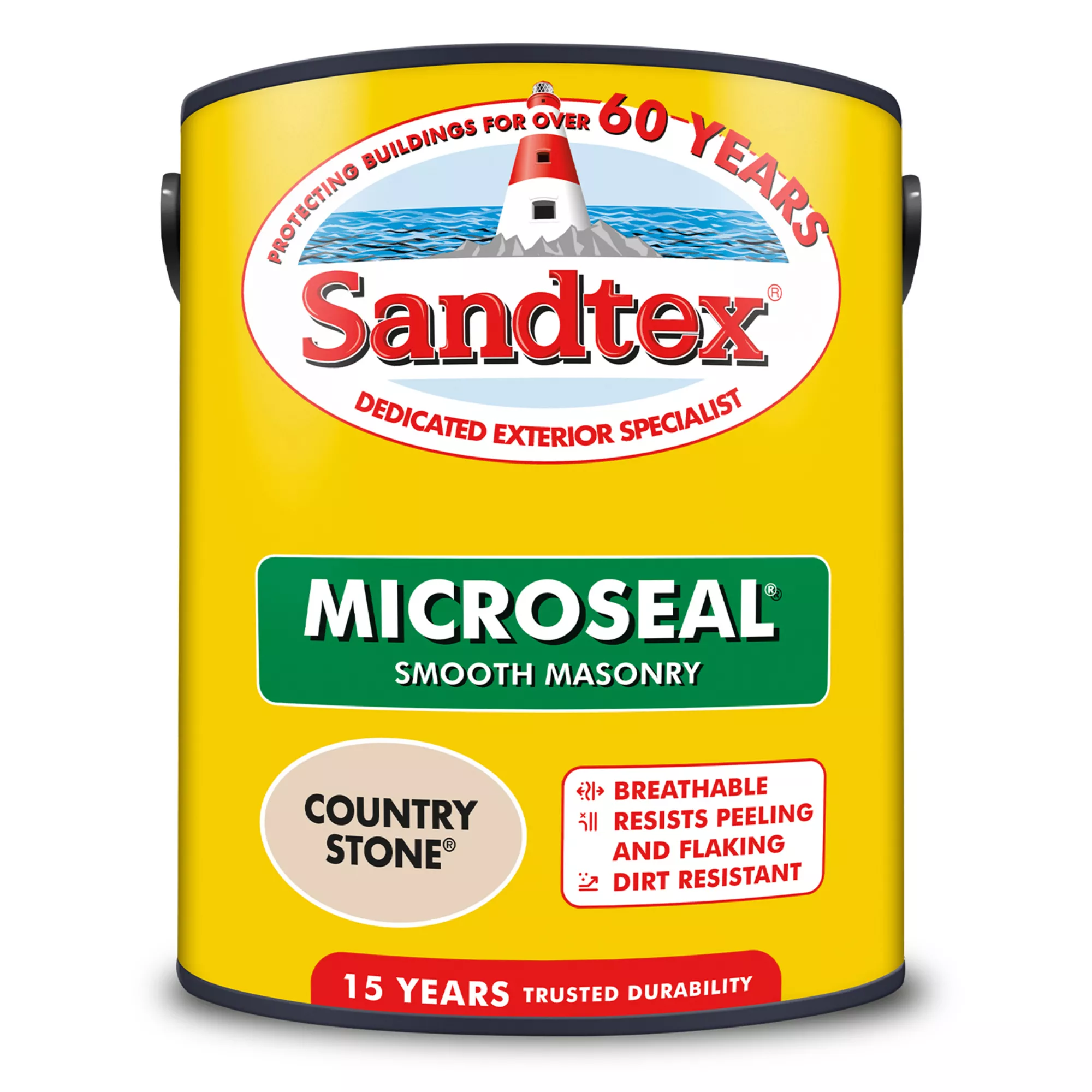 Sandtex Country Stone Matt Masonry Paint, 5L Tub 4 Sandtex Country Stone Matt Masonry Paint, 5L Tub - Image 2
