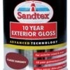 Sandtex Red Gloss Exterior Metal & Wood Paint, 750ml 2 Sandtex Red Gloss Exterior Metal & Wood Paint, 750ml -Sandtex Store sandtex red gloss exterior metal wood paint 750ml5010131460555 08c bq