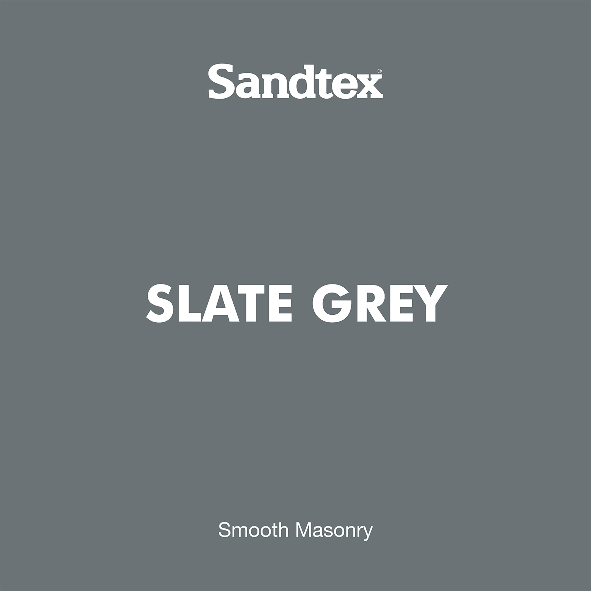 Sandtex Slate Grey Smooth Matt Masonry Paint, 10L Tub 10 Sandtex Slate Grey Smooth Matt Masonry Paint, 10L Tub - Image 8