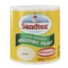 Sandtex Ultra Smooth Cornish Cream Smooth Masonry Paint, 2.5L -Sandtex Store sandtex ultra smooth cornish cream smooth masonry paint 2 5l5010131461156 08c bq