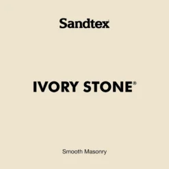 Sandtex Ultra Smooth Ivory Stone Masonry Paint, 10L -Sandtex Store sandtex ultra smooth ivory stone masonry paint 10l5010131488184 02t bq